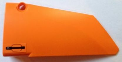 Technic, Panel Fairing #17 Large Smooth, Side A with Door Handle Pattern (Sticker) - Set 8110