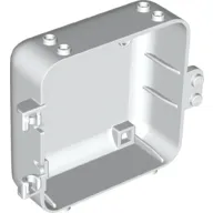 Container, Box 3 x 8 x 6 2/3 Half Back