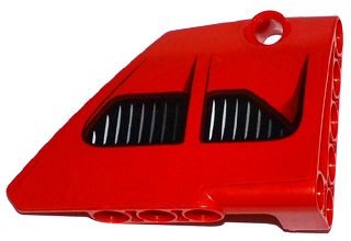 Technic, Panel Fairing #14 Large Short Smooth, Side B with 2 Air Intakes Pattern (Sticker) - Set 8070