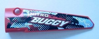 Technic, Panel Fairing # 5 Long Smooth, Side A with 'NITRO BUGGY' Pattern (Sticker) - Set 8048