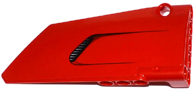 Technic, Panel Fairing #18 Large Smooth, Side B with Air Intake Pattern (Sticker) - Set 8070