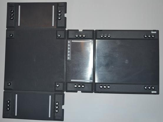 Container, Racers Fold-Out Race Track Case 34 x 44 with Street Lines Pattern (Stickers) - Set 8186