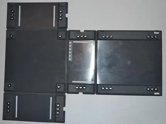 Container, Racers Fold-Out Race Track Case 34 x 44 with Street Lines Pattern (Stickers) - Set 8186