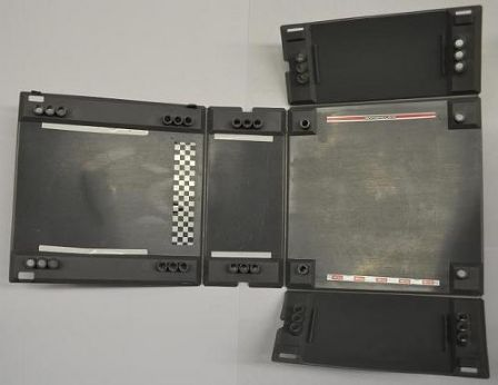 Container, Racers Fold-Out Race Track Case 34 x 44 with Race Track Pattern (Stickers) - Set 8125