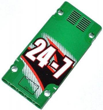 Technic, Panel Plate 5 x 11 x 1 with Grilles, '24-7' and Hatch Pattern Model Right Side (Sticker) - Set 42008
