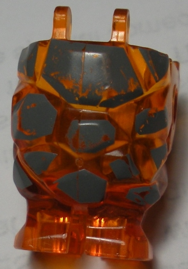 Body Rock Monster with Dark Bluish Gray Pattern