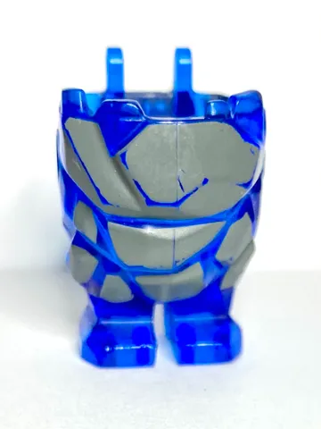 Body Rock Monster with Dark Bluish Gray Pattern
