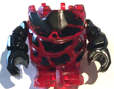 Body Rock Monster - Torso/Legs with Black Arms Assembly