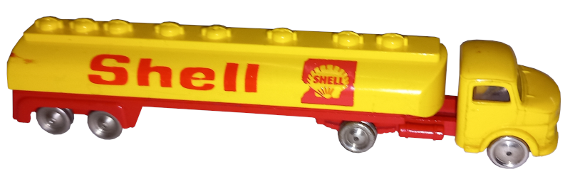HO Scale, Mercedes Tanker with 'Shell' Pattern