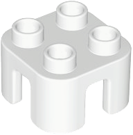 Duplo, Furniture Chair with 4 Studs