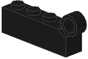 Hinge Brick 1 x 8 Male