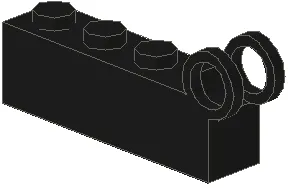 Hinge Brick 1 x 8 Female