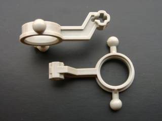 Technic, Steering Arm Large with Wheel Hub Holder - Axle Connection