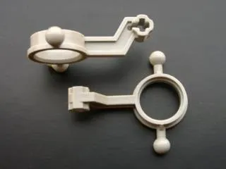 Technic, Steering Arm Large with Wheel Hub Holder - Axle Connection