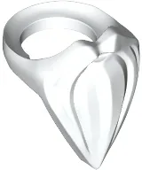 Minifigure Beard, Pointed End