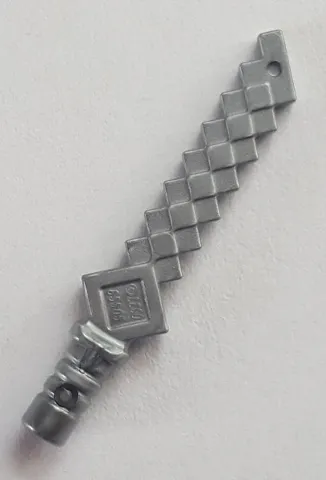 Minifigure, Weapon Dagger Pixelated (Minecraft)