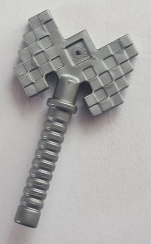 Minifigure, Weapon Axe, Double Headed, Pixelated (Minecraft)