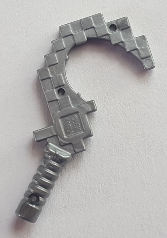 Minifigure, Weapon Sickle Pixelated (Minecraft)