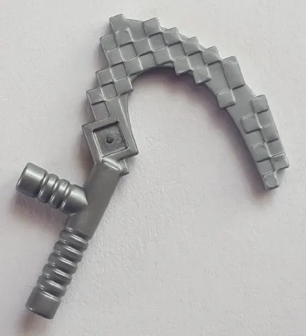 Minifigure, Weapon Scythe Pixelated (Minecraft)