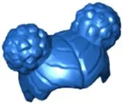 Minifigure, Hair Female with Center Part and 2 Space Buns on Top