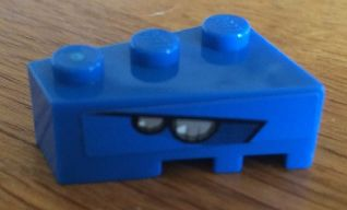 Wedge 3 x 2 Left with Headlights Pattern (Sticker) - Set 8163