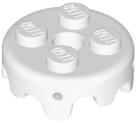 Frosting for 2 x 2 Cake with 4 Small Pin Holes