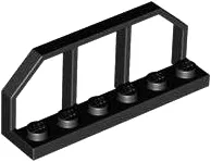 Plate, Modified 1 x 6 with Train Wagon End / Fence