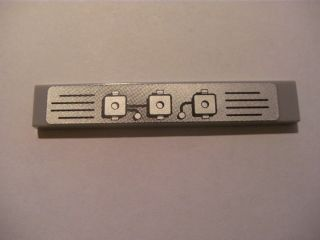 Tile 1 x 6 with Engine Block Pattern Right (Sticker) - Set 8285