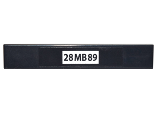 Tile 1 x 6 with '28MB89' Pattern (Sticker) - Set 10937