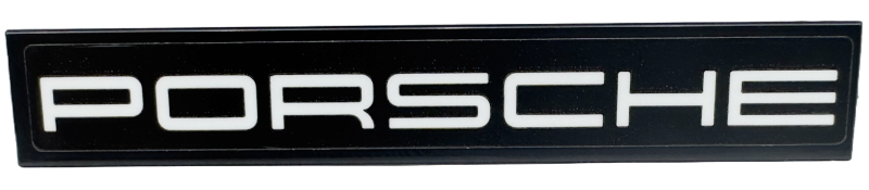 Tile 1 x 6 with White 'PORSCHE' Pattern (Sticker) - Set 76916