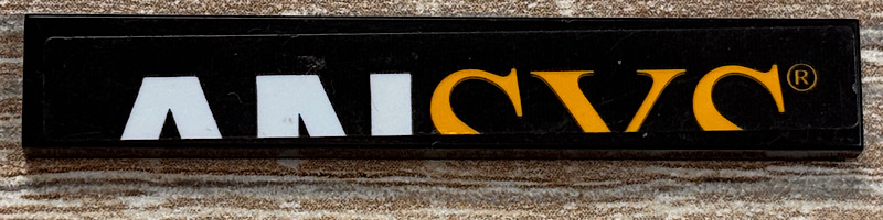 Tile 1 x 6 with 'ANSYS' Top Half Pattern (Sticker) - Set 75889