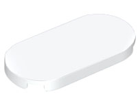 Tile, Round 2 x 4 Oval