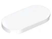 Tile, Round 2 x 4 Oval