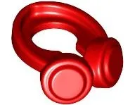 Minifigure Headphones Around Neck