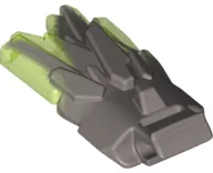 Energy Burst with Wide Clip with Marbled Trans-Bright Green Pattern