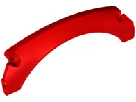 Technic, Panel Car Mudguard Arched #40 15 x 2 x 5 Rounded Top