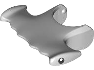 Shark Head Hammerhead with Black Eyes with White Pupils Pattern