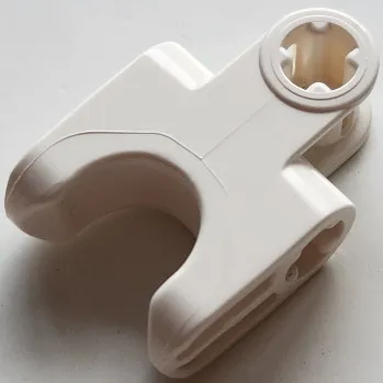 Technic, Axle Connector 2 x 3 with Ball Joint Socket - Closed Sides, Straight Forks with Closed Axle Holes