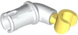 Arm with Technic Pin with Bright Light Yellow Hand