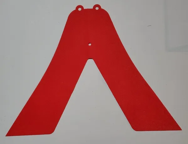 Cloth Cape with 3 Holes and 2 Tails, Large Buildable Figures