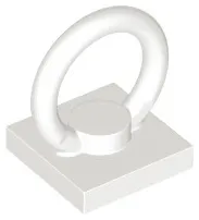 Tile, Modified 2 x 2 with Ring