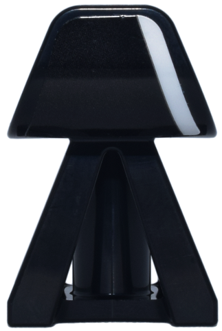 Vehicle, Double Wishbone Suspension Block with Wheel Deflector and Axle Holes with White Stripe Pattern Model Left Side (Sticker) - Set 77249