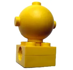 Homemaker Figure / Maxifigure Torso with Yellow Head, Plain (792c04 / 685)