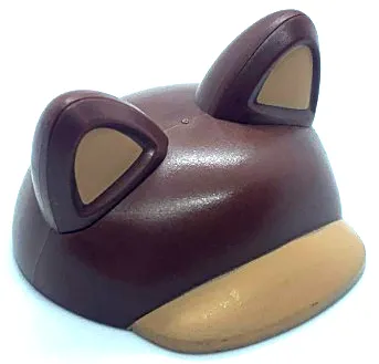 Large Figure Headgear, Super Mario Cap with Ears with Nougat Bill and Auricles Pattern (Tanooki Mario)