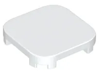 Tile, Modified 4 x 4 with Rounded Corners and 4 Feet