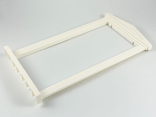 Scala Door Frame 14 x 3 x 21 1/3 - Top and Bottom Dimples