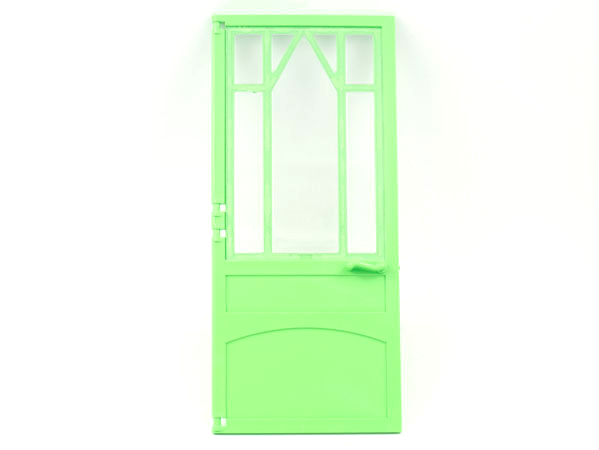 Scala Door 10 x 1 x 18 2/3 Mullioned with Fixed Trans-Clear Glass - Hinges
