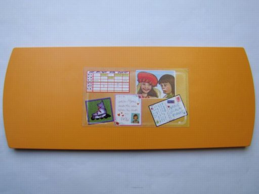 Scala Tile 8 x 20 x 2/3 Round Ends with Desk Pad Pattern (Sticker) - Set 3142