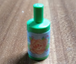 Scala Accessories Bottle Simple with Rose Pattern (Sticker) - Set 3242