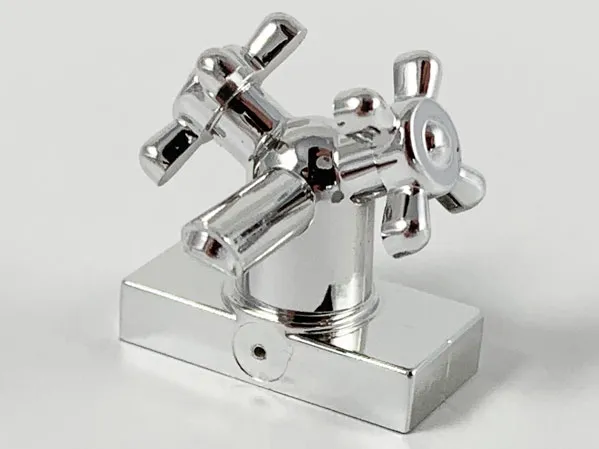 Tap 1 x 2 with Dual Handles, Large / Sink Faucet